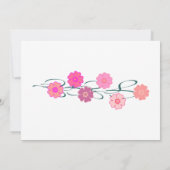 Remerciements Carte de voeux (Dos)