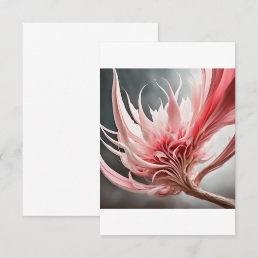 Remerciements Carte de voeux (Devant / Derrière)