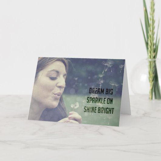 Remerciements Carte de voeux (Devant)