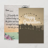 Remerciements Carte de voeux (Devant / Derrière)