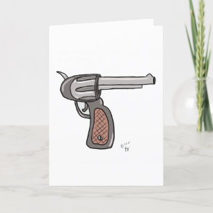 Remerciements Carte de voeux ACME Armes à feu