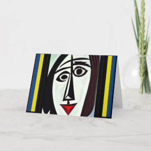 Remerciements Carte de voeux Art Abstrait