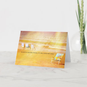 Remerciements Carte de voeux BEACH GANG