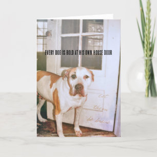 Remerciements Carte de voeux BIENVENUE