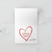 Remerciements Carte de voeux BITCHY WIFE (Intérieur)