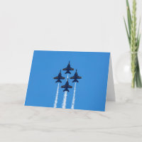 Carte de voeux Blue Angels