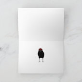 Remerciements Carte de voeux Chill Crows (Intérieur)