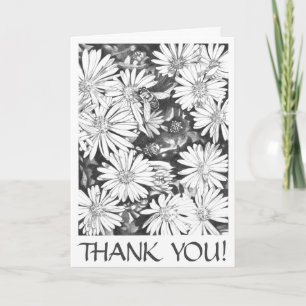 Remerciements Carte de voeux Customisée par le Fleur sauvage de
