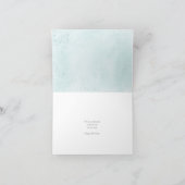 Remerciements Carte de voeux d'anniversaire (Intérieur)