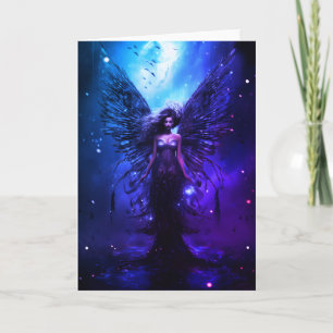 Remerciements Carte de voeux de déesse à ailes mystique!
