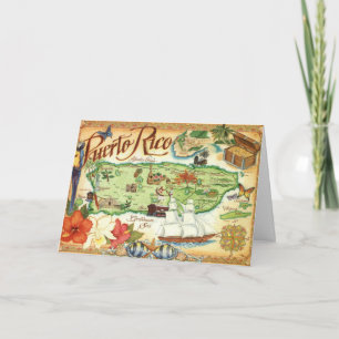 Remerciements Carte de vœux de la fête des pères à Porto Rico