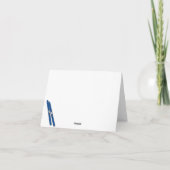 Remerciements Carte de voeux de Noël Camper (Dos)