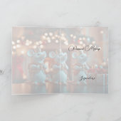 Remerciements Carte de voeux de Noël Nutcracker - 5" x 7" (Intérieur)