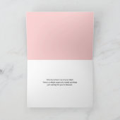 Remerciements Carte de voeux de Shell Sea Creats (Intérieur)