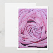 Remerciements Carte de voeux élégante (Devant / Derrière)