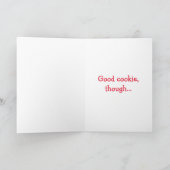 Remerciements Carte de voeux Ginger Snap (Intérieur)