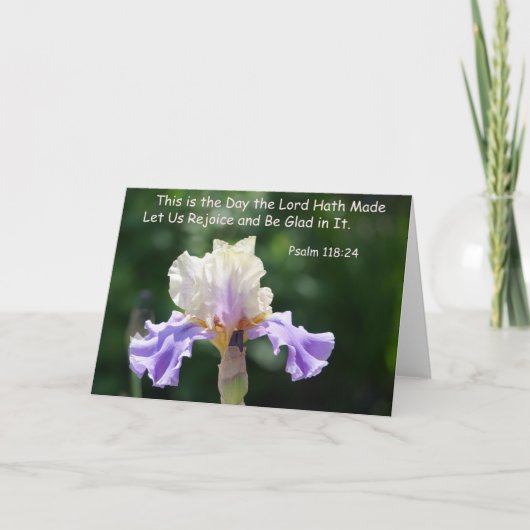 Remerciements Carte de voeux inspirante (Devant)