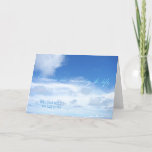 Remerciements Carte de voeux JOUR PARFAIT