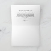 Remerciements Carte de vœux Joyeuses Pâques (Intérieur)