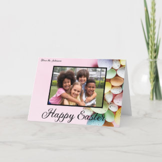 Remerciements Carte de vœux Joyeuses Pâques