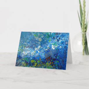 Remerciements Carte de voeux Ocean Deep par Iris Grace
