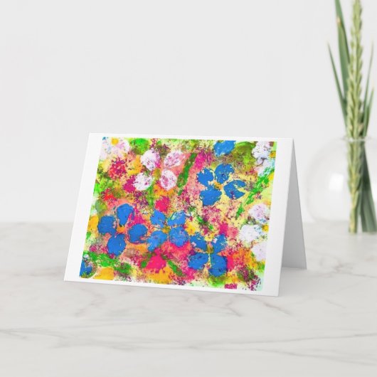 Remerciements Carte de voeux parfaite Petal Me< Blank Inside> (Devant)