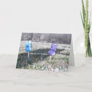 Remerciements Carte de voeux PEEPS DE LA PELOUSE