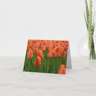Remerciements Carte de vœux pliée de photographie d'art raffiné