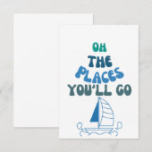 Remerciements Carte de vœux pour enfants  (Devant / Derrière)