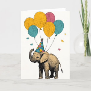 Remerciements Carte de voeux pour l'anniversaire de naissance de