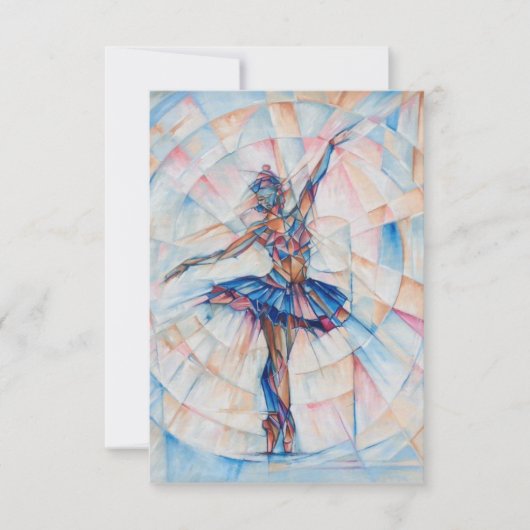 Remerciements Carte de voeux pour les dainty (Devant)