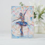 Remerciements Carte de voeux pour les dainty (Debout devant)