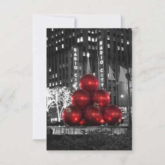 Remerciements Carte de voeux pour Noël Vibes (Devant)