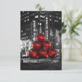 Remerciements Carte de voeux pour Noël Vibes (Debout devant)