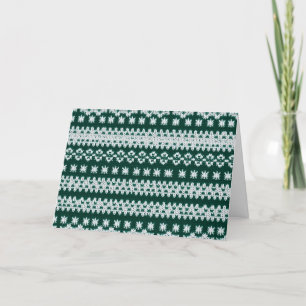 Remerciements Carte de voeux pour pull de vacances moche avec te