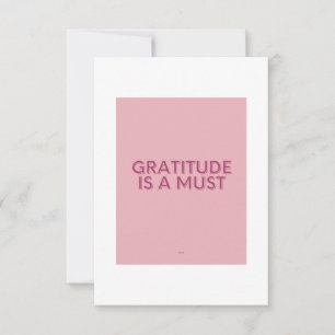 Remerciements Carte de voeux pour toute occasion 