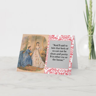 Remerciements Carte de voeux "propre et joli"