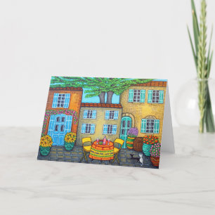 Remerciements Carte de voeux Provence Memories par Lisa Lorenz