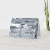 Remerciements Carte de voeux RAIN DANCE (Devant)