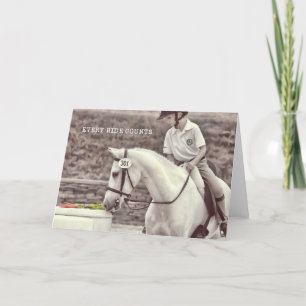 Remerciements Carte de voeux ROYAL ASCOT