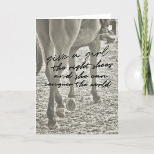 Remerciements Carte de voeux SLIPPER VERRE