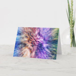 Remerciements Carte de voeux "spectre"