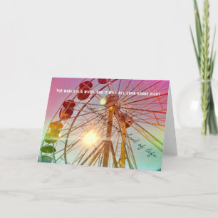 Remerciements Carte de voeux SUN-CASTER