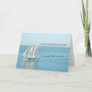 Remerciements Carte de voeux SUNNY STUNSAIL