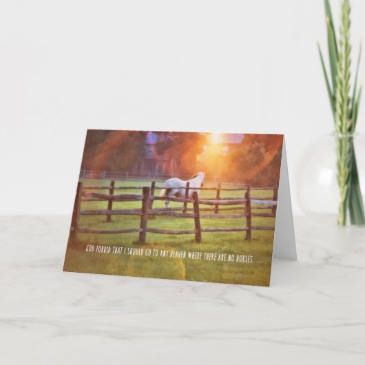 Remerciements Carte de voeux SUNSET ÉTÉ (Devant)