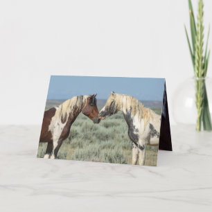 Remerciements Carte de voeux Thor et Tahlequah Wild Horse