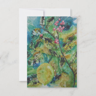 Remerciements 🍋 Carte de voeux toutes les occasions 🍋