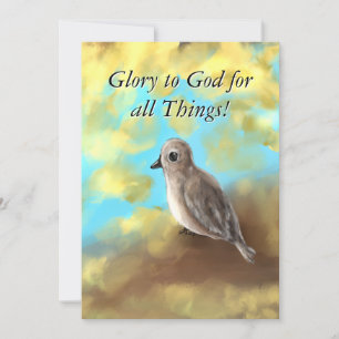 Remerciements Carte de vœux Une rêverie éphémère