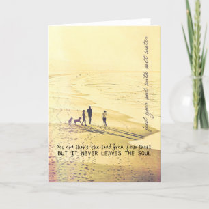 Remerciements Carte de voeux VENICE SUNRISE