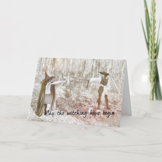 Remerciements Carte de voeux WICKED (Devant)